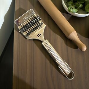 INOX Pedrini Pastry Pasta Dough Metal Cutter Wheel